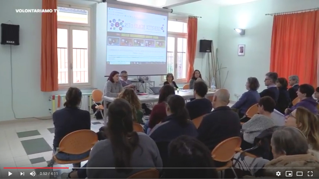 Video dell'incontro di presentazione del progetto "Reti di famiglie accoglienti"