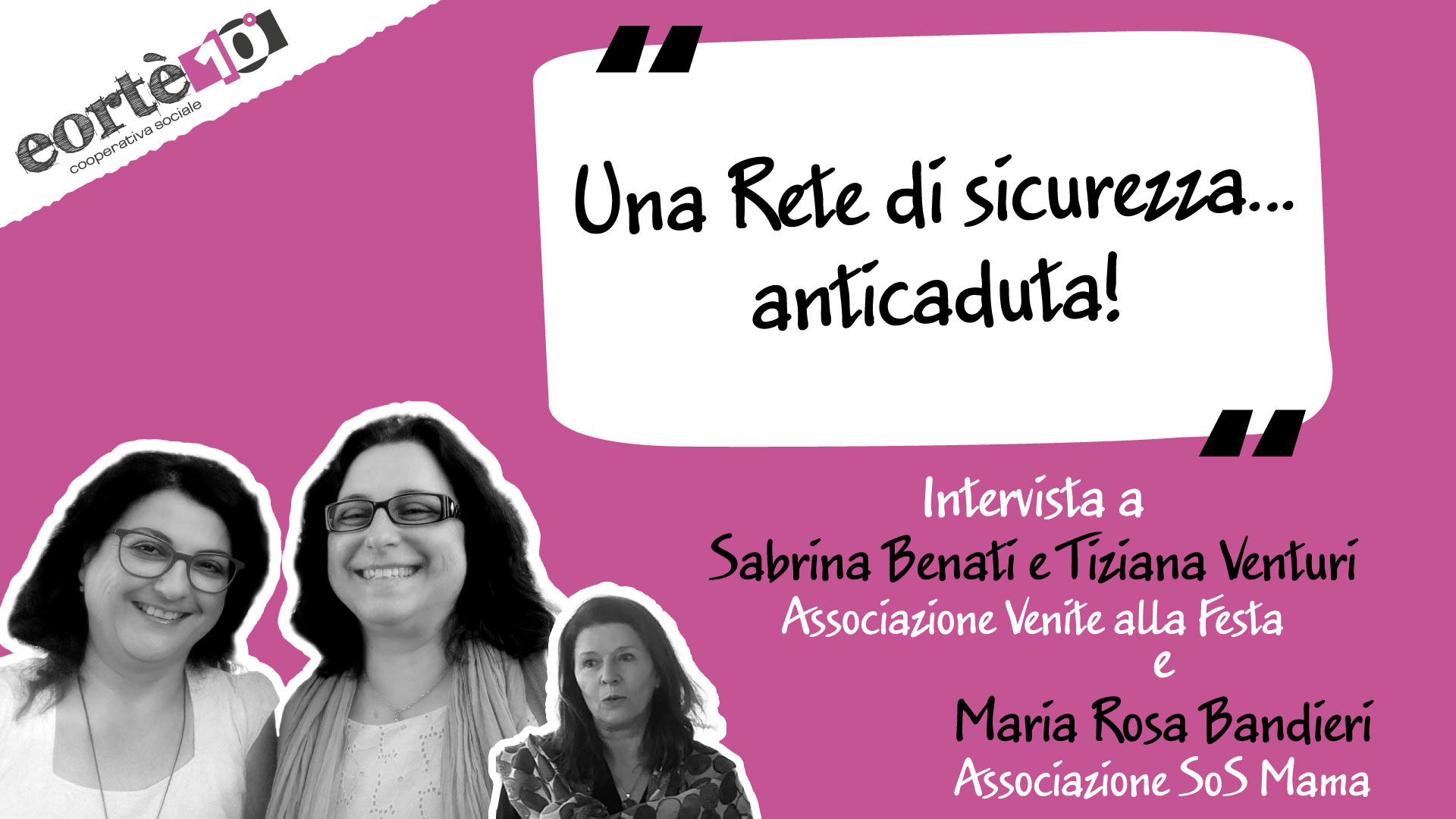 Una Rete di sicurezza… anticaduta!